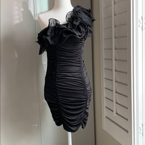 Arden B Ruched Bodycon Dress